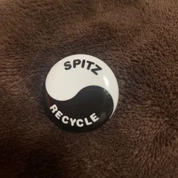레어 SPITZ RECYCLE 캔뱃지 스피츠 리사이클