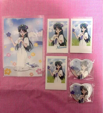 프리큐어 엽서 캔뱃지 폴라쇼 카이토 미나미