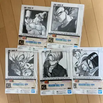 제일복권 드래곤볼 코믹스 클리어 파일 세트