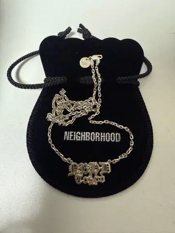 새상품급 네이버후드 NBHD 목걸이