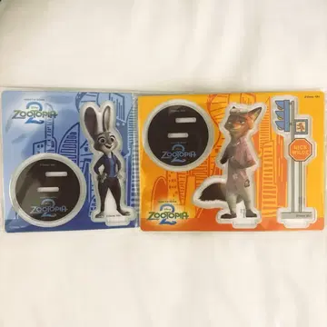 주토피아2 해피 복권 G상 아크릴 스탠드 세트