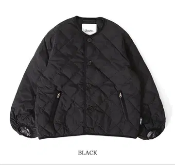 새상품 Gymphlex 짐플렉스 퀼트 다운 퍼프 슬리브 자켓