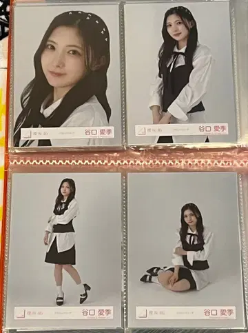 타니구치 아이리 사쿠라자카46 생사진 클래식 코디 컴프