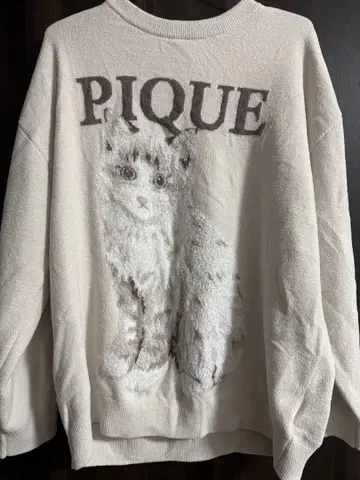 젤라토 피케 CAT JQD 풀오버 베이지