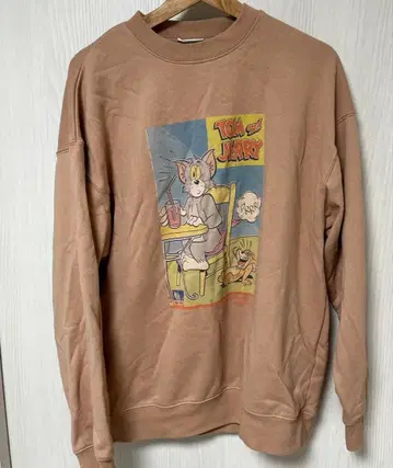 워너 브라더스 콜라보 풀오버 M 니코앤드 톰과 제리