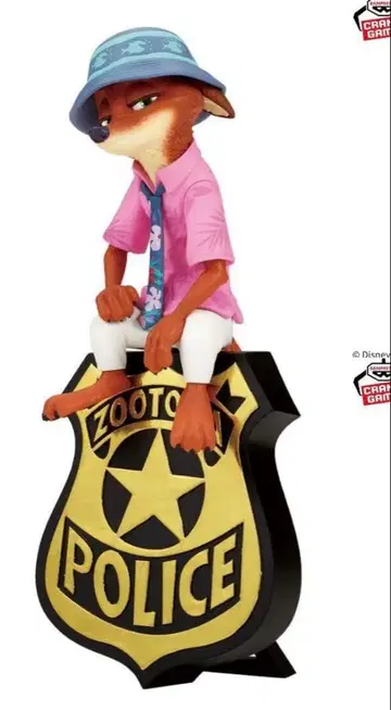 모니터 탑 피규어 주토피아2 닉 와일드