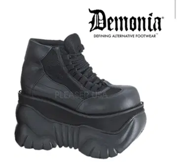 DEMONIA / BOXER-01 Blk 비건 레더