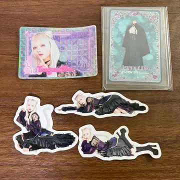 AVAM 츠키미노 아야 2025 생일 기념 스티커+의상 트레이딩 카드