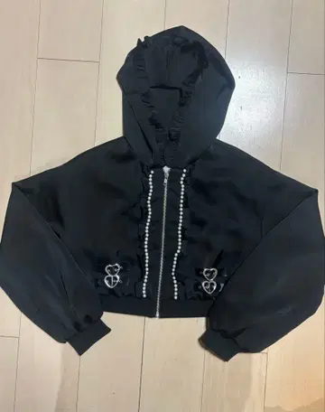 Ank Rouge 프릴 숏 블루종