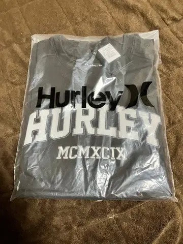 Hurley MCMXCIX 티셔츠 사이즈 S 그레이