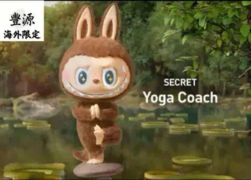 정품 POPMART labubu THE MONSTERS Lazy Yoga