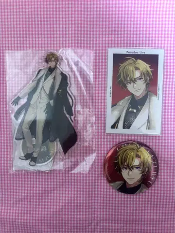 파라라이 4th Anniversary 아크릴 스탠드 쿠즈류 치세 캔뱃지