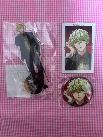 파라라이 세이키 호쿠사이 캔뱃지 아크릴 스탠드 G 프리