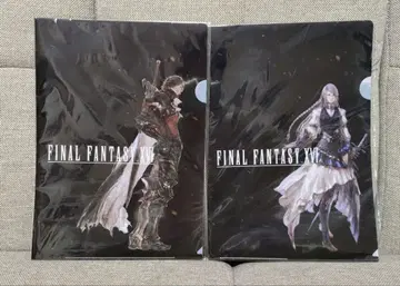 [새상품] 스퀘니 카페 콜라보 FF16 클라이브 질 클리어 파일