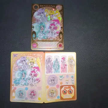 하트캐치 프리큐어 플라워 카드 금박