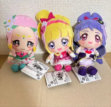 마법사 프리큐어! 둥글둥글 프리 페이스 봉제 인형 전 3종 세트