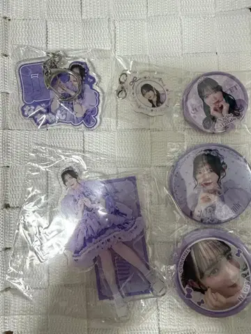 CUTIE STREET 큐스토 마나베 나기사 아크릴 스탠드 키링 캔 배지