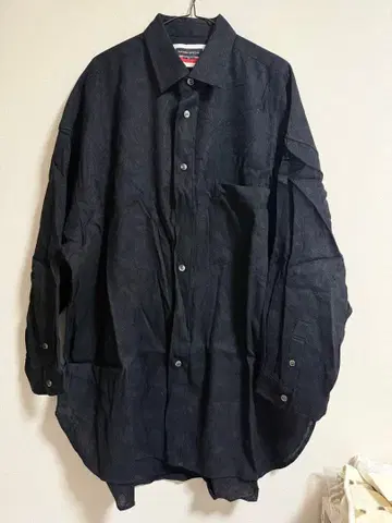 MAISON SPECIAL 블랙 긴팔 셔츠 01