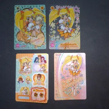 하트캐치 프리큐어 플라워 카드 금박