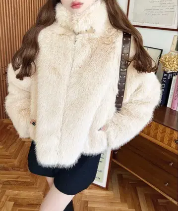 moment+ 2WAY 어레인지 컬러 퍼 블루종