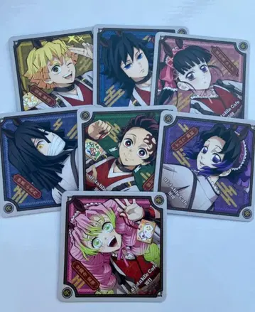 귀멸의 칼날 말띠 코스터 컴프