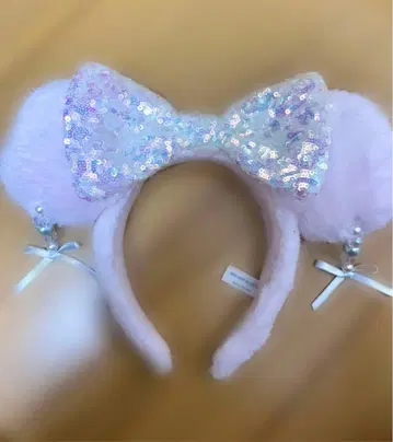 디즈니 미니 핑크 머리띠