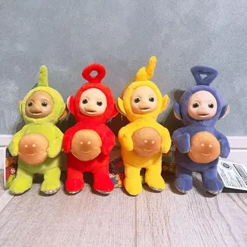 텔레토비즈 타비토스트와 함께 전종 컴플리트 봉제 인형 키링