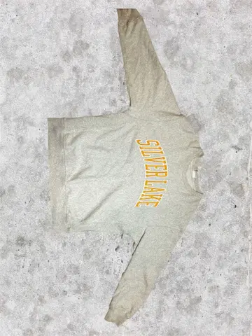 Heavy Weight 맨투맨 SILVER LAKE 로고