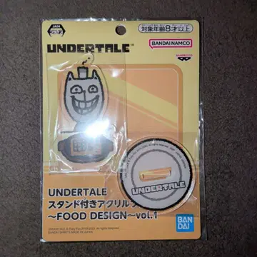 UNDER_TALE 바가빵 스탠드 포함 아크릴 플레이트