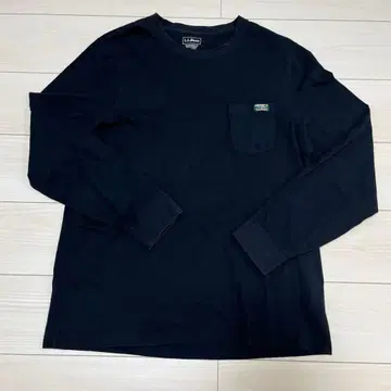 L.L.Bean 네이비 긴팔 티셔츠 XL 엘엘빈