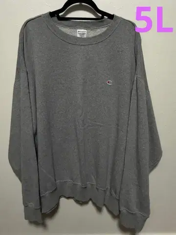 레어 Champion 챔피온 그레이 트레이닝복 5L!!