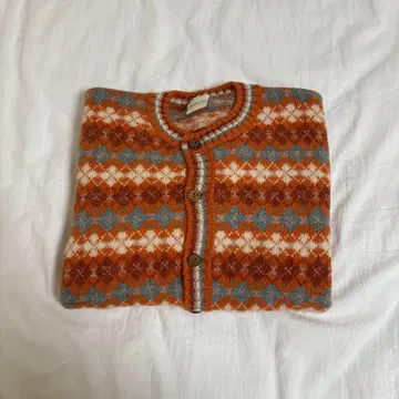 오렌지 니트 긴팔