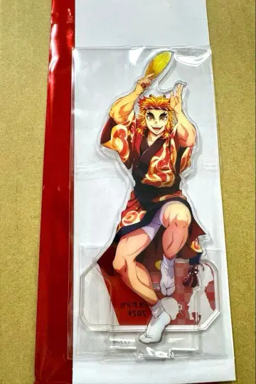 귀멸의 칼날 아와오도리 아크릴 스탠드 렌고쿠 쿄쥬로