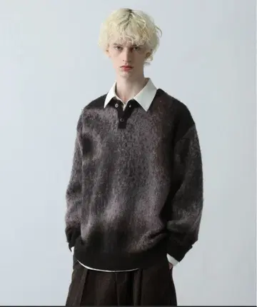 그라데 헨리넥 니트 (HARE)