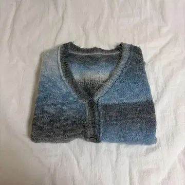 그라데이션 컬러 가디건