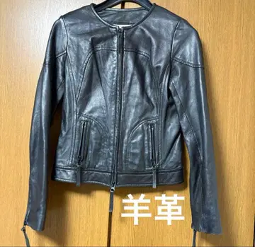 라이더스 천연 가죽 램 가죽 양가죽