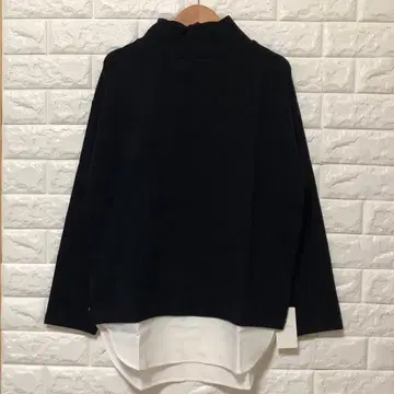 그린 라벨 릴랙싱 [새상품] 니트 네이비 FREE 사이즈