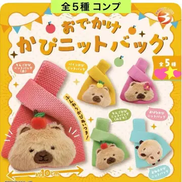 외출 카피니트 백 전 5종 컴프 카피바라 니트 파우치 가챠