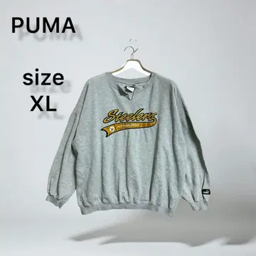 구제 의류 PUMA 푸마 그레이 XL 맨투맨 트레이닝복