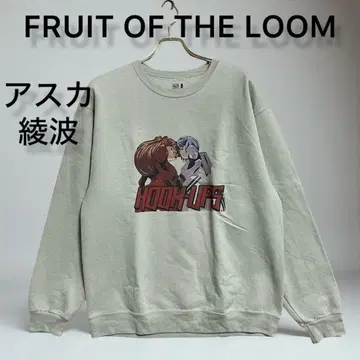 에바 아스카 & 아야나미 레이 맨투맨 트레이닝복 프룻 오브 더 룸 L