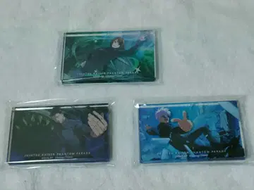 주술회전 회옥옥절 팬파레 복권 고죠 게토 이에이리 아크릴 블록 2