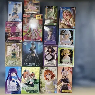 애니메이션 피규어 세트 미개봉 컬렉터용