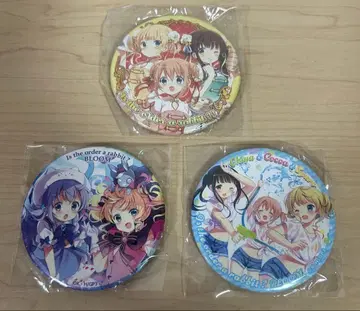 주문은 토끼입니까? 캔뱃지 세트.