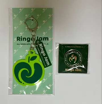 미세스 그린애플 FC 특전 핑 배지 키링
