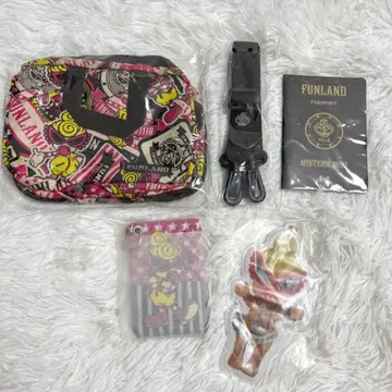 히스테릭 미니 FUNLAND 2013 북 파우치 세트