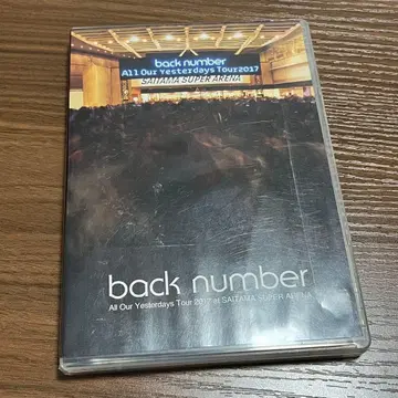 back number LIVE DVD