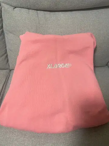 XLARGE 핑크 후드티