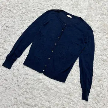 [ c7109 ] HUSHUSH 가디건 긴팔 네이비