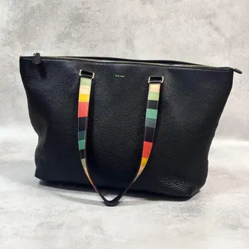 [ Paul Smith ] 폴스미스 가죽 토트백 주름 가죽