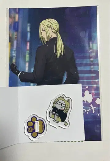 사카모토 데이즈 플라자 나이트레인 엽서 지로리 캣 카미카마에